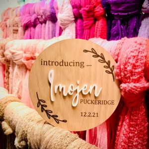 Baby Announcement/Introduction (14cm) - Introducing... Baby Announcement/Introduction (14cm) - Introducing...