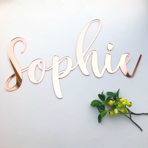 Name Wall Plaques (Acrylic) Name Wall Plaques (Acrylic)