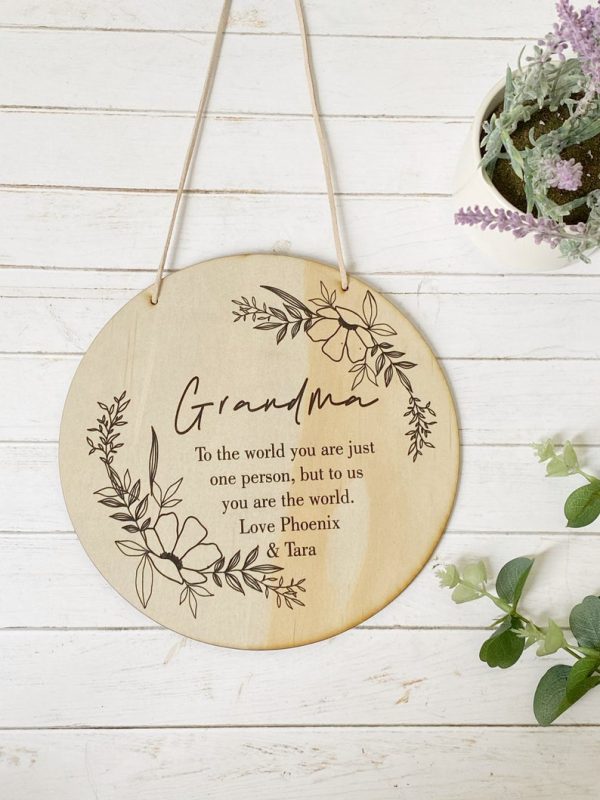 Wall Plaque with Quote Wall Plaque with Quote