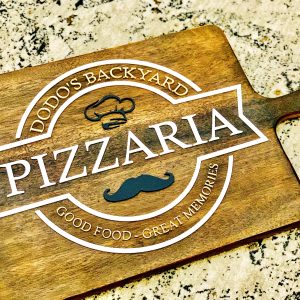 Outdoor Plaque for Pizzaria/BBQ Area Outdoor Plaque for Pizzaria/BBQ Area