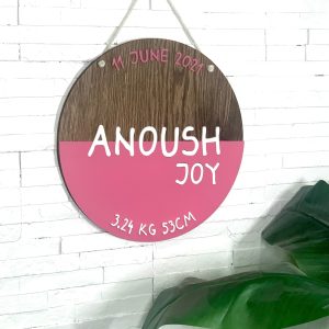 Personalised name plaque sign Personalised name plaque sign